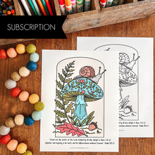 Load image into Gallery viewer, Apple Snacks Printable Monthly Subscription