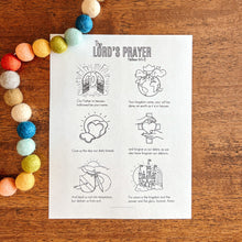 Load image into Gallery viewer, Lord's Prayer Printable Activity Set