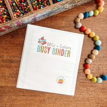 Load image into Gallery viewer, Alphabet & Colors Printable Busy Binder Kit