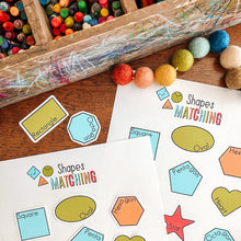 Load image into Gallery viewer, Numbers & Shapes Busy Binder Printable Starter Kit