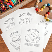 Load image into Gallery viewer, Five Solas Printable Reformation Activities