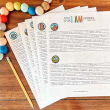 Load image into Gallery viewer, Jesus' "I Am" Statements Printable Activity Set