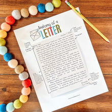 Load image into Gallery viewer, Letter Anatomy + Stationery