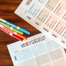 Load image into Gallery viewer, EDITABLE Weekly Checklist