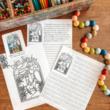 Load image into Gallery viewer, The Holy Week Easter Study Guide + Coloring Pages