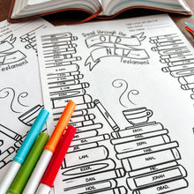 Load image into Gallery viewer, Read Through The Bible Coloring Set