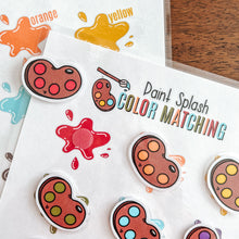 Load image into Gallery viewer, Alphabet & Colors Printable Busy Binder Kit