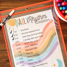 Load image into Gallery viewer, EDITABLE Daily Rhythm Printable