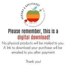 Load image into Gallery viewer, Numbers 1-10 Printable Matching Wheel - Arrows And Applesauce
