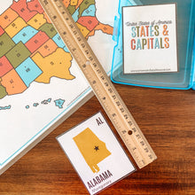 Load image into Gallery viewer, U.S. States &amp; Capitals Printable Flashcards - Arrows And Applesauce
