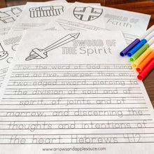 Load image into Gallery viewer, Armor Of God Printable Activity Sets