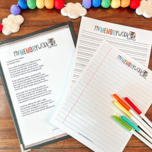 Load image into Gallery viewer, EDITABLE Morning Menu Set