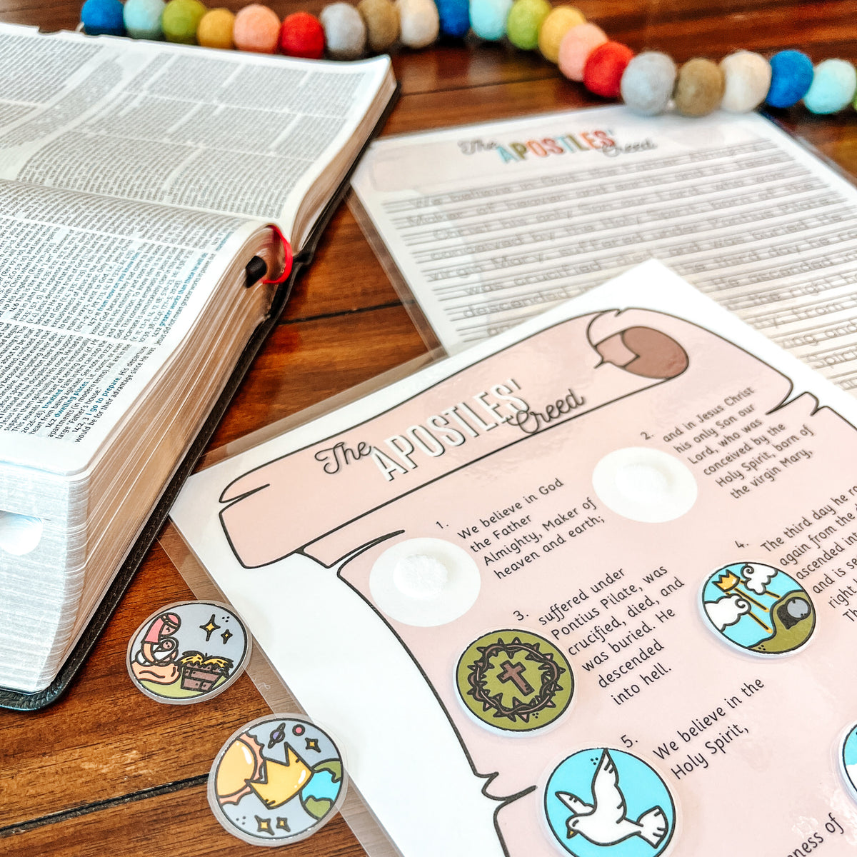 Apostles' Creed Printable Activity Set – Arrows And Applesauce