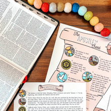 Load image into Gallery viewer, Apostles' Creed Printable Activity Set