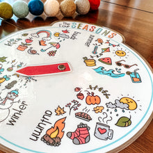 Load image into Gallery viewer, Seasons Wheel Printable