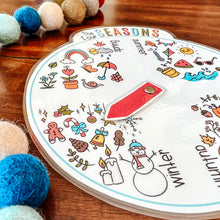 Load image into Gallery viewer, Seasons Wheel Printable