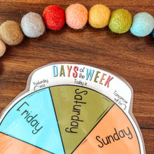 Load image into Gallery viewer, Days Of The Week Printable Wheel