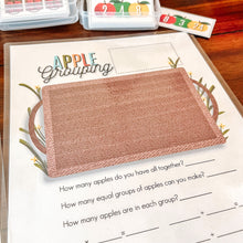 Load image into Gallery viewer, Division + Multiplication Fact Family Apple Activities