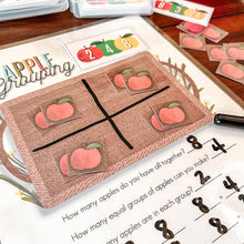 Load image into Gallery viewer, Division + Multiplication Fact Family Apple Activities