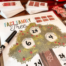 Load image into Gallery viewer, Division + Multiplication Fact Family Apple Activities