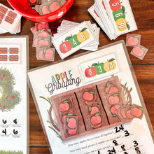 Load image into Gallery viewer, Division + Multiplication Fact Family Apple Activities