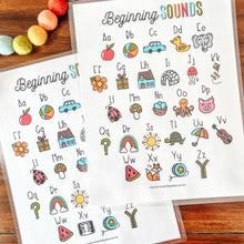 Load image into Gallery viewer, Beginning Sounds Printable Set