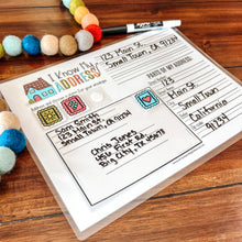 Load image into Gallery viewer, Printable Address Practice