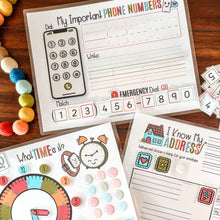 Load image into Gallery viewer, Life Skills For Kids Printable Set