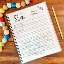 Load image into Gallery viewer, Cursive Bible Verses Volume 1 | Printable Workbook