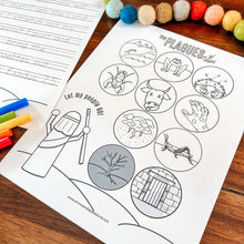 Load image into Gallery viewer, Plagues Of Egypt Printable Bible Activity