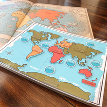 Load image into Gallery viewer, Continents And Oceans Printable Map Puzzle