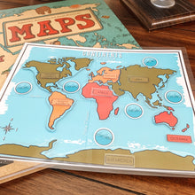 Load image into Gallery viewer, Continents And Oceans Printable Map Puzzle