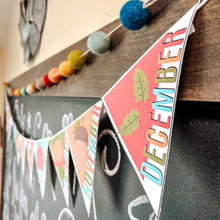 Load image into Gallery viewer, Months Of The Year Banner