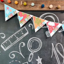 Load image into Gallery viewer, Months Of The Year Banner