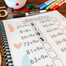 Load image into Gallery viewer, Multiplication + Division Math Facts Printable Workbook