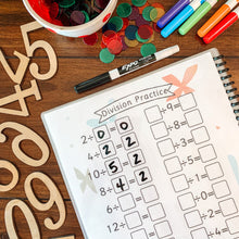 Load image into Gallery viewer, Multiplication + Division Math Facts Printable Workbook