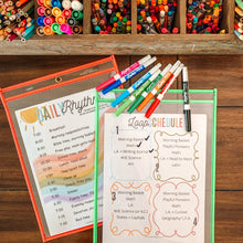 Load image into Gallery viewer, EDITABLE Loop Schedule- Daily Format