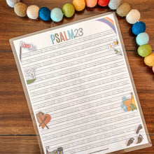 Load image into Gallery viewer, Psalm 23 Printable Activity Set