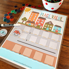 Load image into Gallery viewer, Place Value Village Activity Page - Arrows And Applesauce