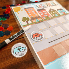 Load image into Gallery viewer, Place Value Village Activity Page - Arrows And Applesauce