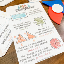 Load image into Gallery viewer, Math Facts Printable Cards - Measurements & Laws