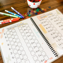 Load image into Gallery viewer, Addition + Subtraction Math Facts Printable Workbook