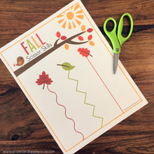 Load image into Gallery viewer, Fall Preschool Activity Printable BUNDLE - Arrows And Applesauce
