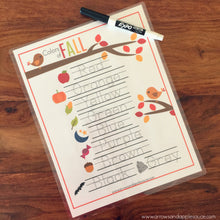 Load image into Gallery viewer, Fall Preschool Activity Printable BUNDLE - Arrows And Applesauce