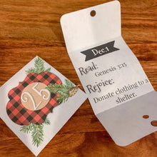 Load image into Gallery viewer, Buffalo Plaid Printable Christmas Countdown - Arrows And Applesauce