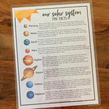 Load image into Gallery viewer, Solar System Printable Memory Game - Arrows And Applesauce