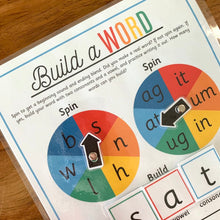 Load image into Gallery viewer, C.V.C. Words Printable "Build A Word" Game - Arrows And Applesauce