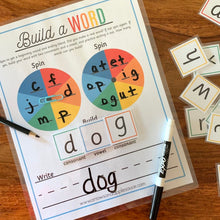 Load image into Gallery viewer, C.V.C. Words Printable "Build A Word" Game - Arrows And Applesauce
