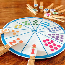 Load image into Gallery viewer, Numbers 1-10 Printable Matching Wheel - Arrows And Applesauce