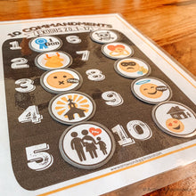 Load image into Gallery viewer, Ten Commandments Printable Memory Game - Arrows And Applesauce